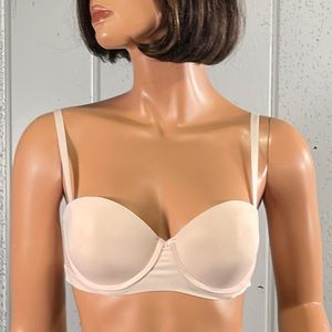 * Sophie b. Women’s Nude Push Up Lace Bra Sz 34C